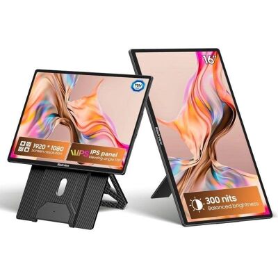 Écran PC Blackview Table 9 16" FullHD+ 60Hz IPS Haut-parleurs Rotation 360° Hauteur Réglable - Publicité Écran PC Blackview Table 9 16" FullHD+ 60Hz IPS Haut-parleurs Rotation 360° Hauteur Réglable - Publicité