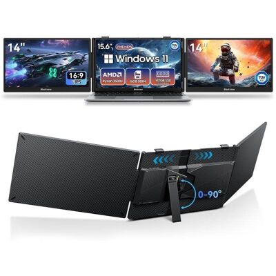 Écran PC Blackview DCM6 14" Full HD IPS USB-C Dual Charge Inverse 100W Son - Publicité Écran PC Blackview DCM6 14" Full HD IPS USB-C Dual Charge Inverse 100W Son - Publicité