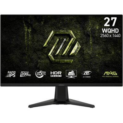 MSI - MAG 275QF E20 - 27 pouces - WQHD 2560x1440 - Monitor - Publicité MSI - MAG 275QF E20 - 27 pouces - WQHD 2560x1440 - Monitor - Publicité