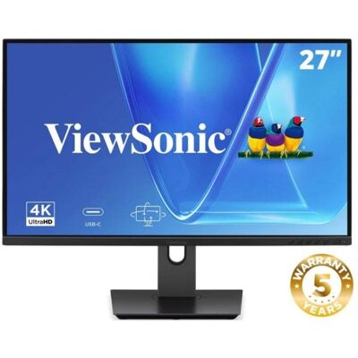 Écran PC Viewsonic VG2719U-4K 27" UltraHD 4K 60Hz IPS HDR10 Hauteur réglable - Publicité Écran PC Viewsonic VG2719U-4K 27" UltraHD 4K 60Hz IPS HDR10 Hauteur réglable - Publicité