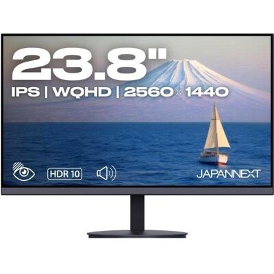 Écran PC JAPANNEXT 23,8" WQHD IPS Ultra Précis 75Hz Design Blanc - Publicité Écran PC JAPANNEXT 23,8" WQHD IPS Ultra Précis 75Hz Design Blanc - Publicité