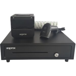 approx Imprimante thermique Ethernet environ POSPACK4180-2D avec tiroir et lecteur 2D, rouleaux inclus - Publicité approx Imprimante thermique Ethernet environ POSPACK4180-2D avec tiroir et lecteur 2D, rouleaux inclus - Publicité