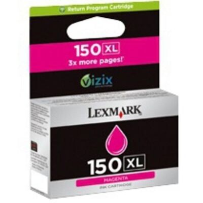 Cartouche Tinte Magenta Lexmark 14N1616E Haut Rendement XL - Publicité Cartouche Tinte Magenta Lexmark 14N1616E Haut Rendement XL - Publicité