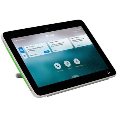 Panneau de contrôle tactile HP Poly TC10 Blanc 1280 x 800 - Publicité Panneau de contrôle tactile HP Poly TC10 Blanc 1280 x 800 - Publicité