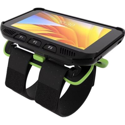 Scanner portable Zebra WT0-WT54B-T6DAC1A6 Android écran tactile - Publicité Scanner portable Zebra WT0-WT54B-T6DAC1A6 Android écran tactile - Publicité