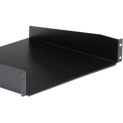 Étagère de rack 2U StarTech.com acier noir 20 kg capacité de charge - Publicité Étagère de rack 2U StarTech.com acier noir 20 kg capacité de charge - Publicité