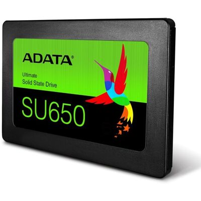 Adata Ultimate SU650 256 Go SSD 2,5" SATA 3 3D NAND - Publicité Adata Ultimate SU650 256 Go SSD 2,5" SATA 3 3D NAND - Publicité