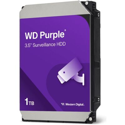 Western Digital Purple WD11PURZ disque dur 3.5" 1 To Série ATA III - Publicité Western Digital Purple WD11PURZ disque dur 3.5" 1 To Série ATA III - Publicité