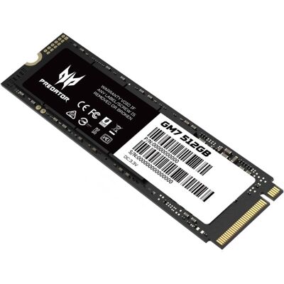 Acer Predator GM7 M.2 512 Go PCI Express 4.0 NVMe - Publicité Acer Predator GM7 M.2 512 Go PCI Express 4.0 NVMe - Publicité