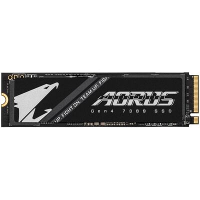 Disque Dur GIGABYTE AORUS Gen4 7300 1TB M.2 NVMe 7300MB/s Cache DDR4 - Publicité Disque Dur GIGABYTE AORUS Gen4 7300 1TB M.2 NVMe 7300MB/s Cache DDR4 - Publicité