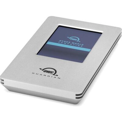 Disque Dur OWC Guardian 2 To SSD USB-C 3.2 Gen 2 1000 Mo/s Chiffrement - Publicité Disque Dur OWC Guardian 2 To SSD USB-C 3.2 Gen 2 1000 Mo/s Chiffrement - Publicité