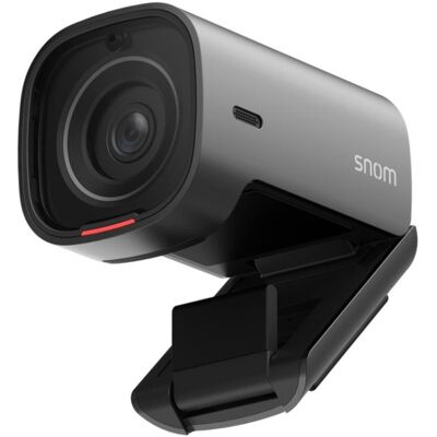 Caméra web Snom V420 4K Ultra HD 8 MP USB angle large microphones - Publicité Caméra web Snom V420 4K Ultra HD 8 MP USB angle large microphones - Publicité