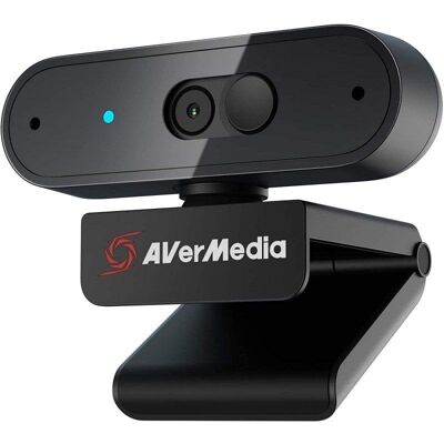 Webcam AVerMedia PW310P Full HD 1080p Autofocus Noir - Publicité Webcam AVerMedia PW310P Full HD 1080p Autofocus Noir - Publicité