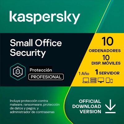 Kaspersky Small Office Security - 10 Dispositifs - 1 An - Publicité Kaspersky Small Office Security - 10 Dispositifs - 1 An - Publicité