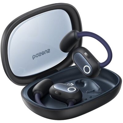 Casque à oreille ouverte Baseus Eli Fit - Bluetooth sans fil - Noir - Publicité Casque à oreille ouverte Baseus Eli Fit - Bluetooth sans fil - Noir - Publicité