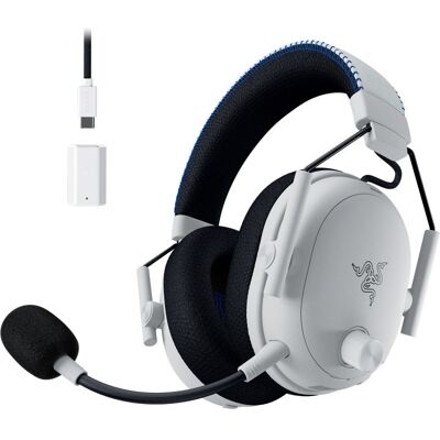 Casque Razer sans fil BlackShark V3 Pro PlayStation avec ANC - Blanc - Publicité Casque Razer sans fil BlackShark V3 Pro PlayStation avec ANC - Blanc - Publicité