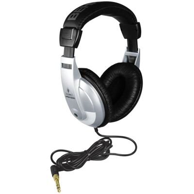 Casque Behringer HPM1000 filaire câblé pour musique, supra-aural, noir et argent - Publicité Casque Behringer HPM1000 filaire câblé pour musique, supra-aural, noir et argent - Publicité