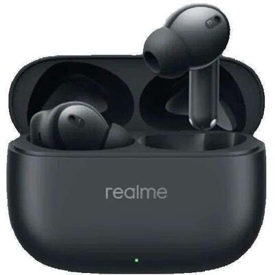 Auriculaires Realme Buds T310 sans fil Bluetooth avec réduction de bruit passive Noirs - Publicité Auriculaires Realme Buds T310 sans fil Bluetooth avec réduction de bruit passive Noirs - Publicité