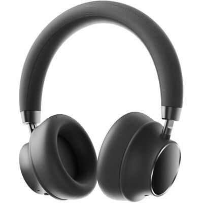 Auriculares Akashi ALTHDANCALBLK Inalámbricos Bluetooth Cancelación de Ruido Micrófono Negro - Publicité Auriculares Akashi ALTHDANCALBLK Inalámbricos Bluetooth Cancelación de Ruido Micrófono Negro - Publicité