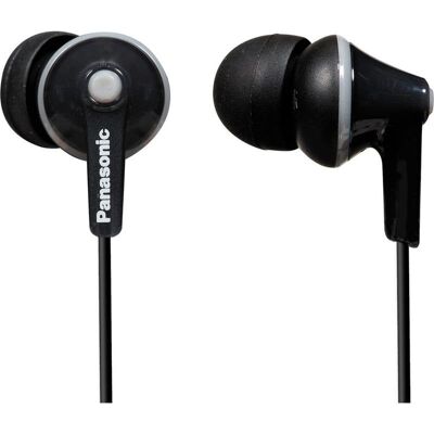 Auriculares Panasonic RP-HJE125E-K avec câble jack 3,5 mm, musique, noirs - Publicité Auriculares Panasonic RP-HJE125E-K avec câble jack 3,5 mm, musique, noirs - Publicité