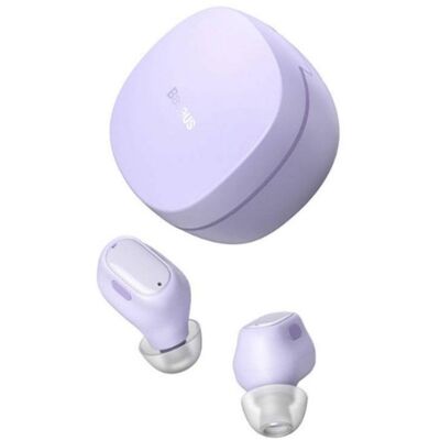 Auriculares Baseus Bowie WM01 sans fil Bluetooth 5.3 pour appels et musique violet - Publicité Auriculares Baseus Bowie WM01 sans fil Bluetooth 5.3 pour appels et musique violet - Publicité