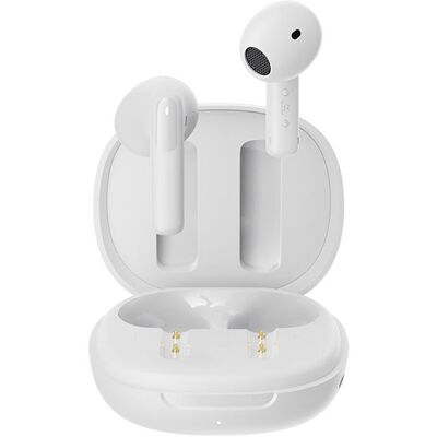 QCY Marque Ailybuds E20 HT13 Blanc - Écouteurs - Publicité QCY Marque Ailybuds E20 HT13 Blanc - Écouteurs - Publicité