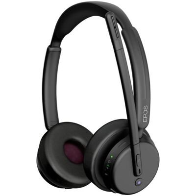 Casque EPOS Impact 500 MS UC sans fil Bluetooth avec ANC, micro et USB-C noir - Publicité Casque EPOS Impact 500 MS UC sans fil Bluetooth avec ANC, micro et USB-C noir - Publicité
