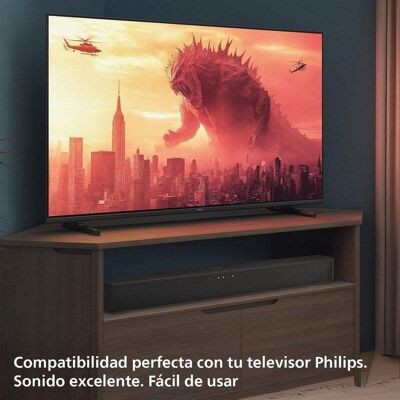 Barre de Sonido Philips TAB4000 2.0 30W Bluetooth HDMI ARC Noire - Publicité Barre de Sonido Philips TAB4000 2.0 30W Bluetooth HDMI ARC Noire - Publicité