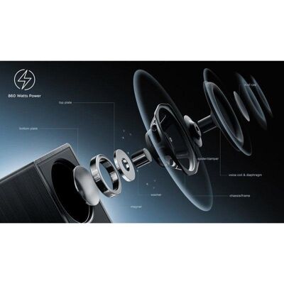 Barre de Son Sonore TCL Q85H 7.1.4 510W Bluetooth Wi-Fi HDMI Dolby Atmos - Publicité Barre de Son Sonore TCL Q85H 7.1.4 510W Bluetooth Wi-Fi HDMI Dolby Atmos - Publicité