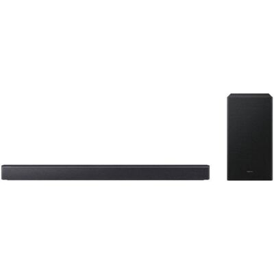 Barre de son Samsung HW-B46CF Bluetooth HDMI Subwoofer sans fil Dolby 2.1ch Noir - Publicité Barre de son Samsung HW-B46CF Bluetooth HDMI Subwoofer sans fil Dolby 2.1ch Noir - Publicité