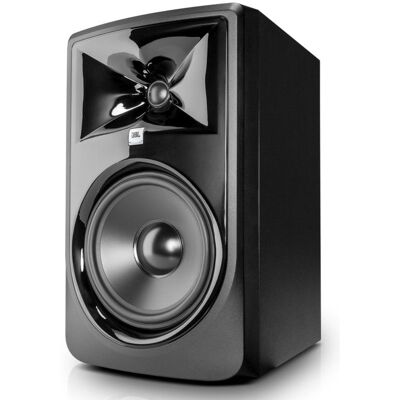 Enceintes JBL de monitoring filaires 112W 1" tweeter 8" woofer ABS - Publicité Enceintes JBL de monitoring filaires 112W 1" tweeter 8" woofer ABS - Publicité