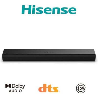 Barre de Sonido Hisense HS1000 2.0 120W Bluetooth HDMI ARC DTS Virtual:X Noire - Publicité Barre de Sonido Hisense HS1000 2.0 120W Bluetooth HDMI ARC DTS Virtual:X Noire - Publicité
