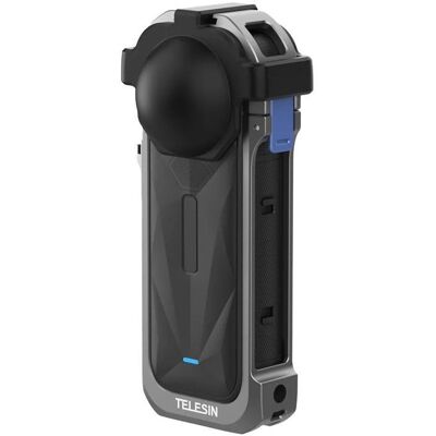 Carcasa protectora Telesin pour Insta360 X5 en aluminium - Publicité Carcasa protectora Telesin pour Insta360 X5 en aluminium - Publicité