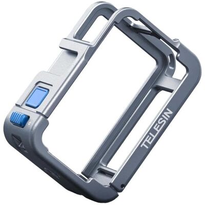 Carcasa metálica Telesin pour DJI Osmo Action 5 bleue - Publicité Carcasa metálica Telesin pour DJI Osmo Action 5 bleue - Publicité