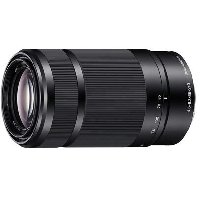 Sony E 55-210mm f/4.5-6.3 OSS - Noir - Publicité Sony E 55-210mm f/4.5-6.3 OSS - Noir - Publicité