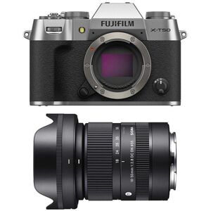 Appareil Photo Numérique Compact Fujifilm X-T50 40,2MP Zoom Optique Objectif Sigma 18-50mm Capteur X-Trans CMOS 5 HR Stabilisation WiFi - Publicité Appareil Photo Numérique Compact Fujifilm X-T50 40,2MP Zoom Optique Objectif Sigma 18-50mm Capteur X-Trans CMOS 5 HR Stabilisation WiFi - Publicité