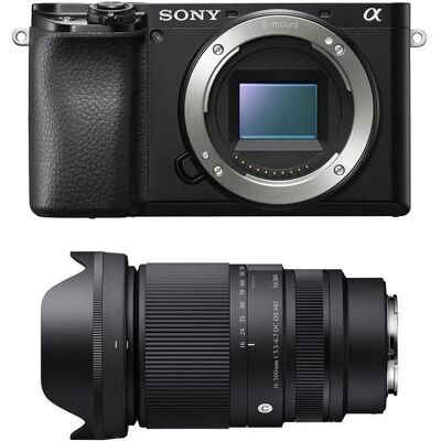 Appareil photo Mirrorless Sony Alpha 6100 24MP 16-300mm WiFi - Publicité Appareil photo Mirrorless Sony Alpha 6100 24MP 16-300mm WiFi - Publicité