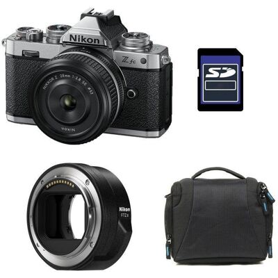 Appareil photo Mirrorless Nikon Z Fc 20.9MP 28mm f/2.8 SE WiFi - Publicité Appareil photo Mirrorless Nikon Z Fc 20.9MP 28mm f/2.8 SE WiFi - Publicité