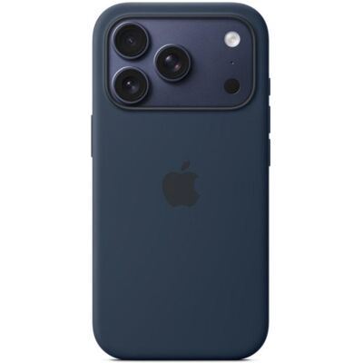 Coque silicone MagSafe Apple Midnight pour iPhone 17 Pro 6,3" Microfibre/Silicone/45% recyclé/Bleu foncé - Publicité Coque silicone MagSafe Apple Midnight pour iPhone 17 Pro 6,3" Microfibre/Silicone/45% recyclé/Bleu foncé - Publicité