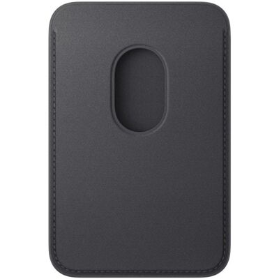 Apple MGHA4ZM/A Album pour cartes Noir Microtwill compatible MagSafe iPhone - Publicité Apple MGHA4ZM/A Album pour cartes Noir Microtwill compatible MagSafe iPhone - Publicité