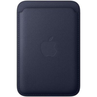 Apple MGH94ZM/A Portefeuille tressé fin avec MagSafe pour iPhone, Marine, Microtwill - Publicité Apple MGH94ZM/A Portefeuille tressé fin avec MagSafe pour iPhone, Marine, Microtwill - Publicité