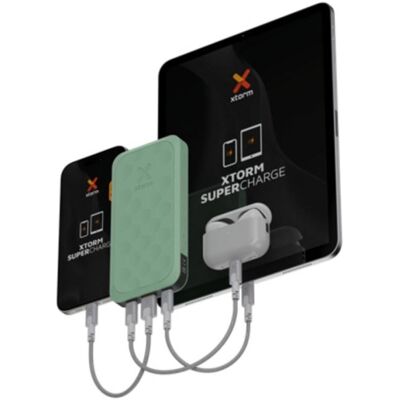 Xtorm FS5103U Power Bank - Lithium Polymer 10000mAh Vert - Publicité Xtorm FS5103U Power Bank - Lithium Polymer 10000mAh Vert - Publicité