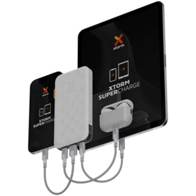 Xtorm FS5100U Batterie Externe - 10000mAh Blanc - Publicité Xtorm FS5100U Batterie Externe - 10000mAh Blanc - Publicité