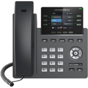 Téléphone IP Grandstream GRP2613 noir 4 lignes, écran 2,4 pouces, 2 000 entrées - Publicité Téléphone IP Grandstream GRP2613 noir 4 lignes, écran 2,4 pouces, 2 000 entrées - Publicité