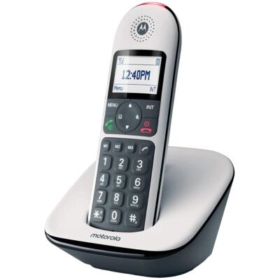 Téléphone sans fil Motorola CD5001 Blanc - Publicité Téléphone sans fil Motorola CD5001 Blanc - Publicité