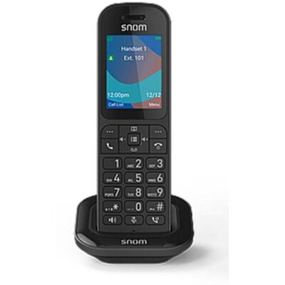 Téléphone sans fil Snom M253 Noir TFT 2.4" DECT - Publicité Téléphone sans fil Snom M253 Noir TFT 2.4" DECT - Publicité