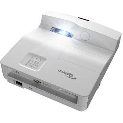 Projecteur Optoma W330UST WXGA 3600 Lumens 115" Lampe DLP Ultra Courte Focale 3D - Publicité Projecteur Optoma W330UST WXGA 3600 Lumens 115" Lampe DLP Ultra Courte Focale 3D - Publicité