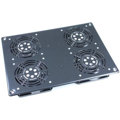 Kimex Top Cover 4 Ventilateurs pour Armoire Rack 19" - Publicité Kimex Top Cover 4 Ventilateurs pour Armoire Rack 19" - Publicité