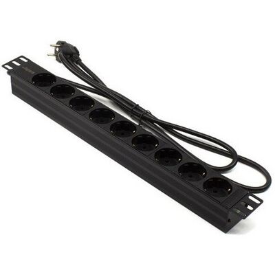 Reglette PDU Lapara LA-00030510 1U 9xSchuko pour Rack 19 pouces - Publicité Reglette PDU Lapara LA-00030510 1U 9xSchuko pour Rack 19 pouces - Publicité