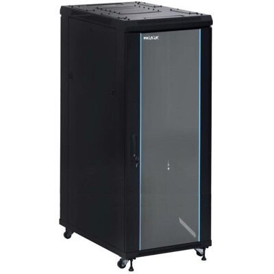 Armoire Rack Phasak PHO 6637 37U 600x600 mm Verre trempé Ventilation Noir - Publicité Armoire Rack Phasak PHO 6637 37U 600x600 mm Verre trempé Ventilation Noir - Publicité